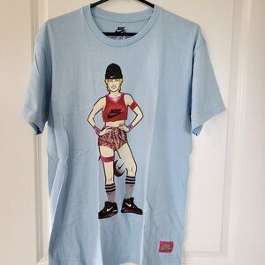 NWOT Vintage Nike SB Skateboarding sz M Skate Mental Girl Tee T Shirt mens M vtg